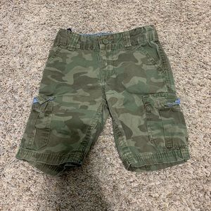 Boys Levi cargo shorts - camouflage